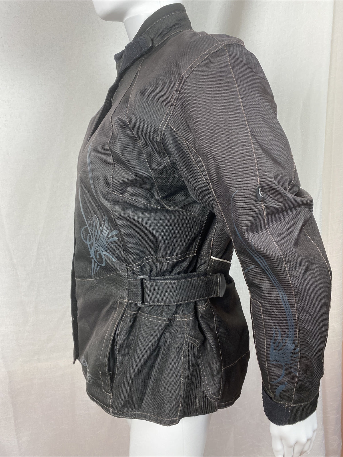 DRI Rider Apparel Motorcycle Long Sleeve Jacket Size 14 In Good Condition F349