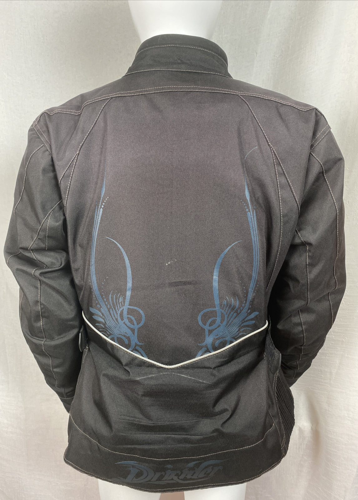 DRI Rider Apparel Motorcycle Long Sleeve Jacket Size 14 In Good Condition F349