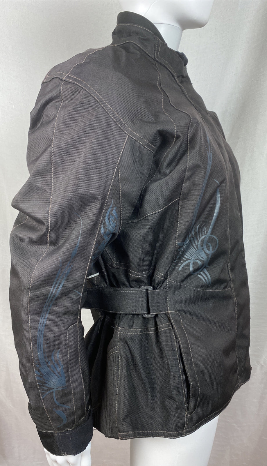 DRI Rider Apparel Motorcycle Long Sleeve Jacket Size 14 In Good Condition F349