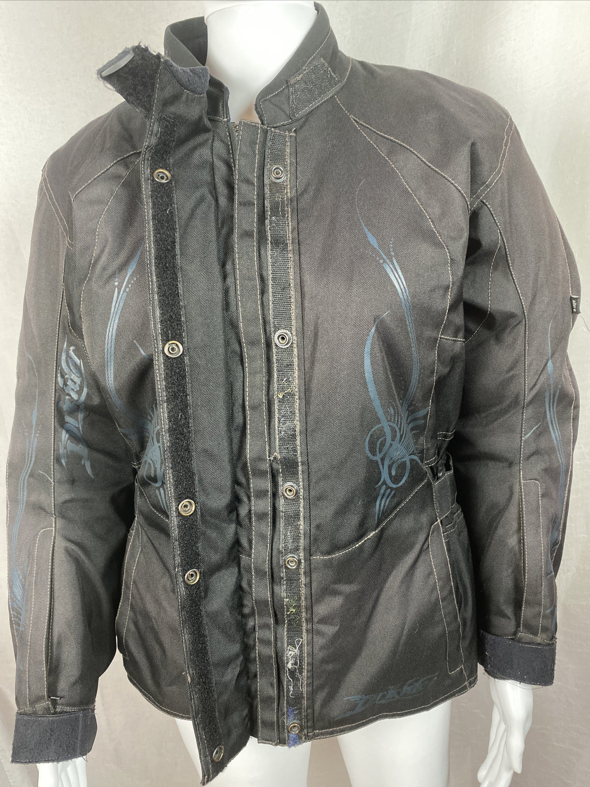 DRI Rider Apparel Motorcycle Long Sleeve Jacket Size 14 In Good Condition F349