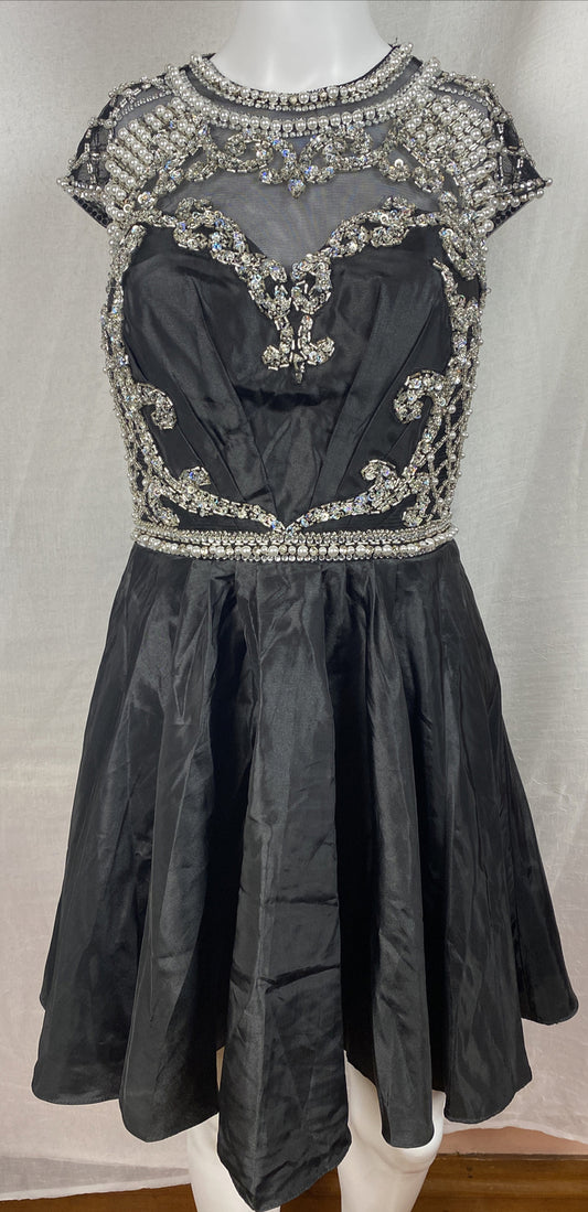 Your Fashion Our Passion Heavily Beaded Dress Size 10 Brand New With Tags F309