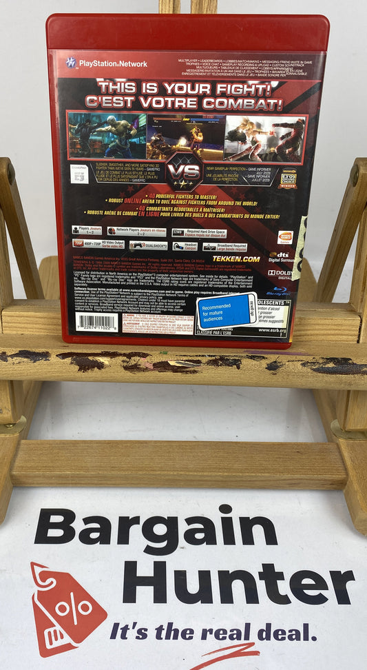 3330 Tekken 6 PAL Playstation 3/PS3 InComplete
