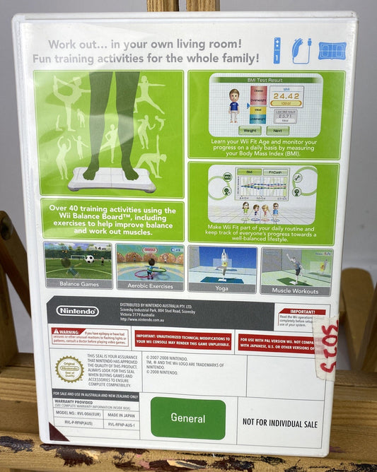 3025 Wii Fit PAL Nintendo Wii InComplete Game