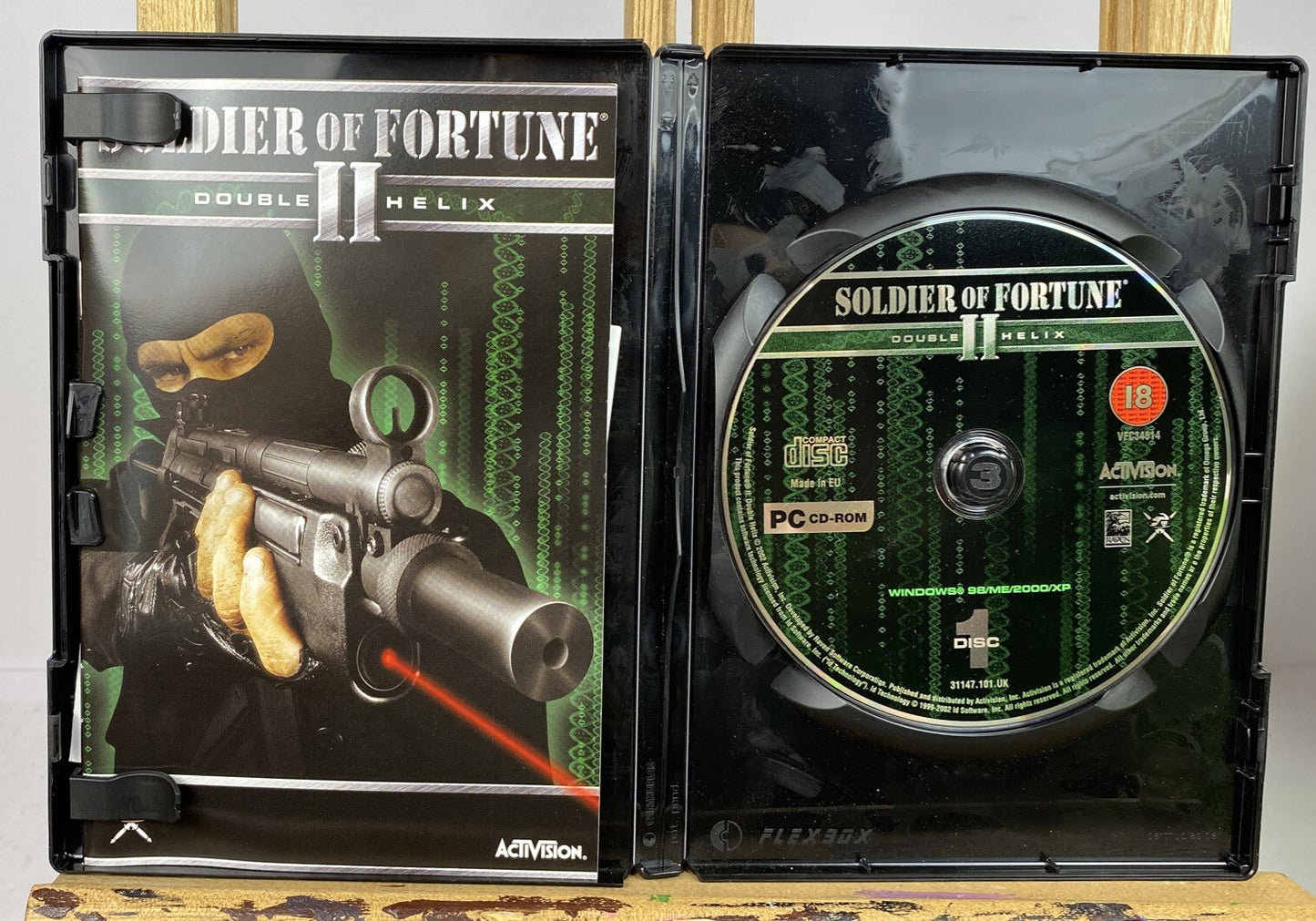 3292 Soldier Of Fortune 2 Double Helix PC complete Game In Good Condition