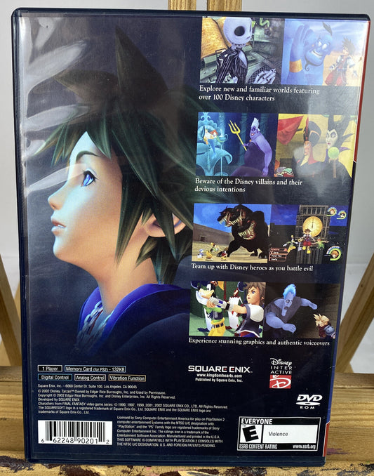 Disney Kingdom Of Hearts NTSC U/C Playstation 2/PS2 Complete Game