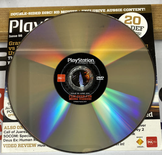 Playstation Official Magazine Demo Issue 56 PAL Playstation 2/PS2 Disc Only Game
