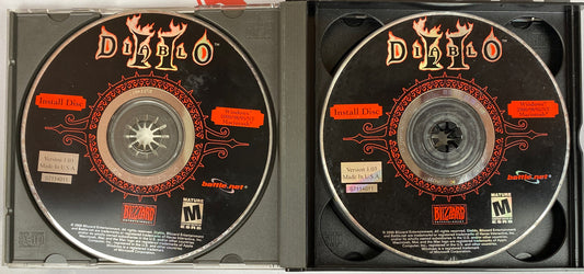 1966 Diablo 2 For PC Incomplete Game In Good Condition