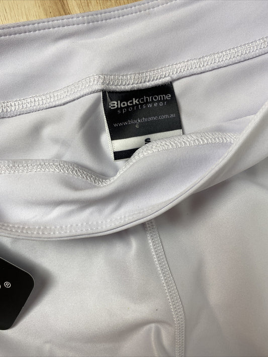 Unisex Black Chrome Sports Wear Cycling Pants Size S Brand New With Tag F120