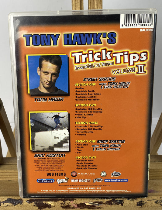 C701 Tony Hawk's Trick Tips Volume 2 Essentials Of Street DVD In Good Condition
