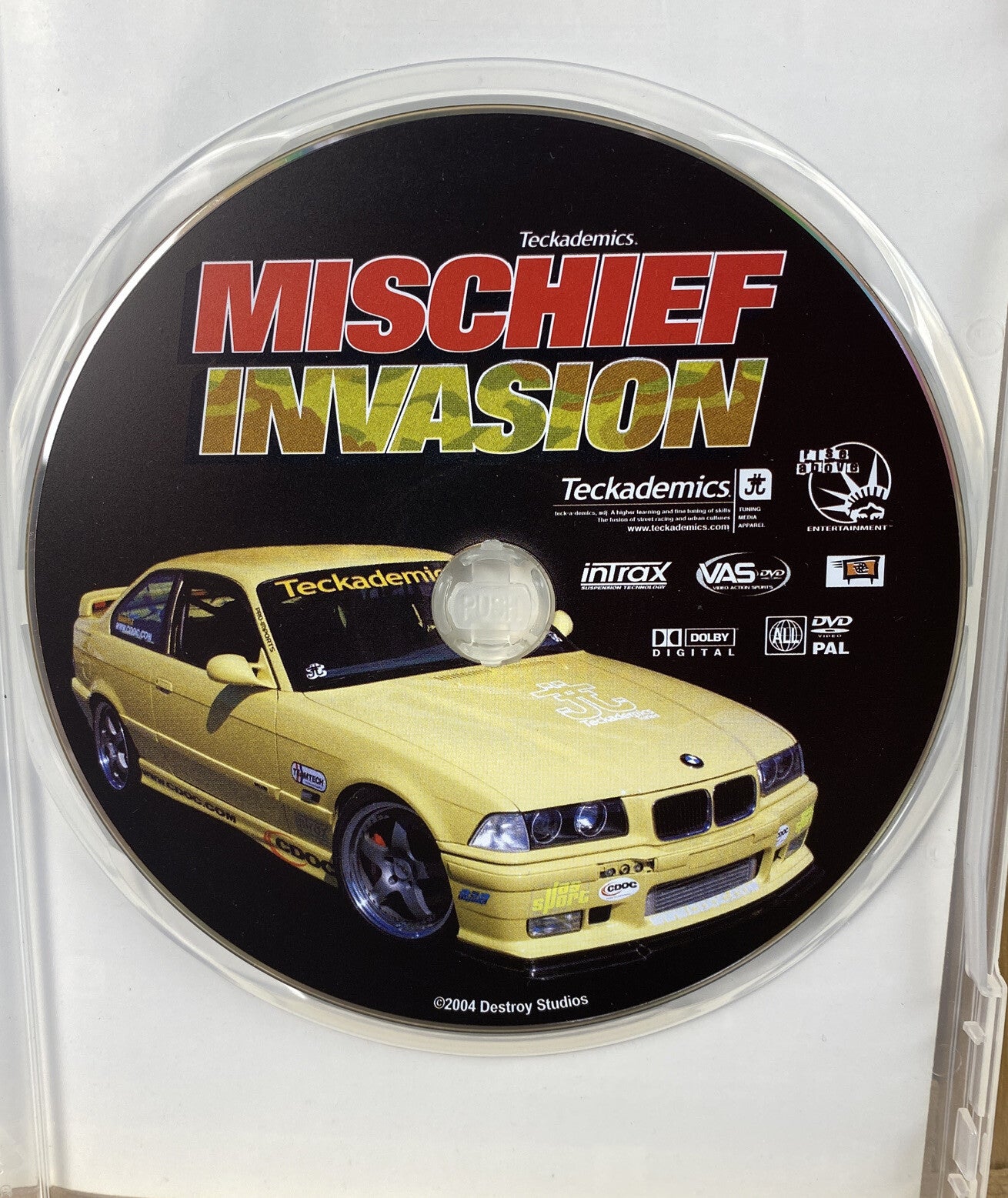 C642 Mischief Invasion Car DVD In Good Condition