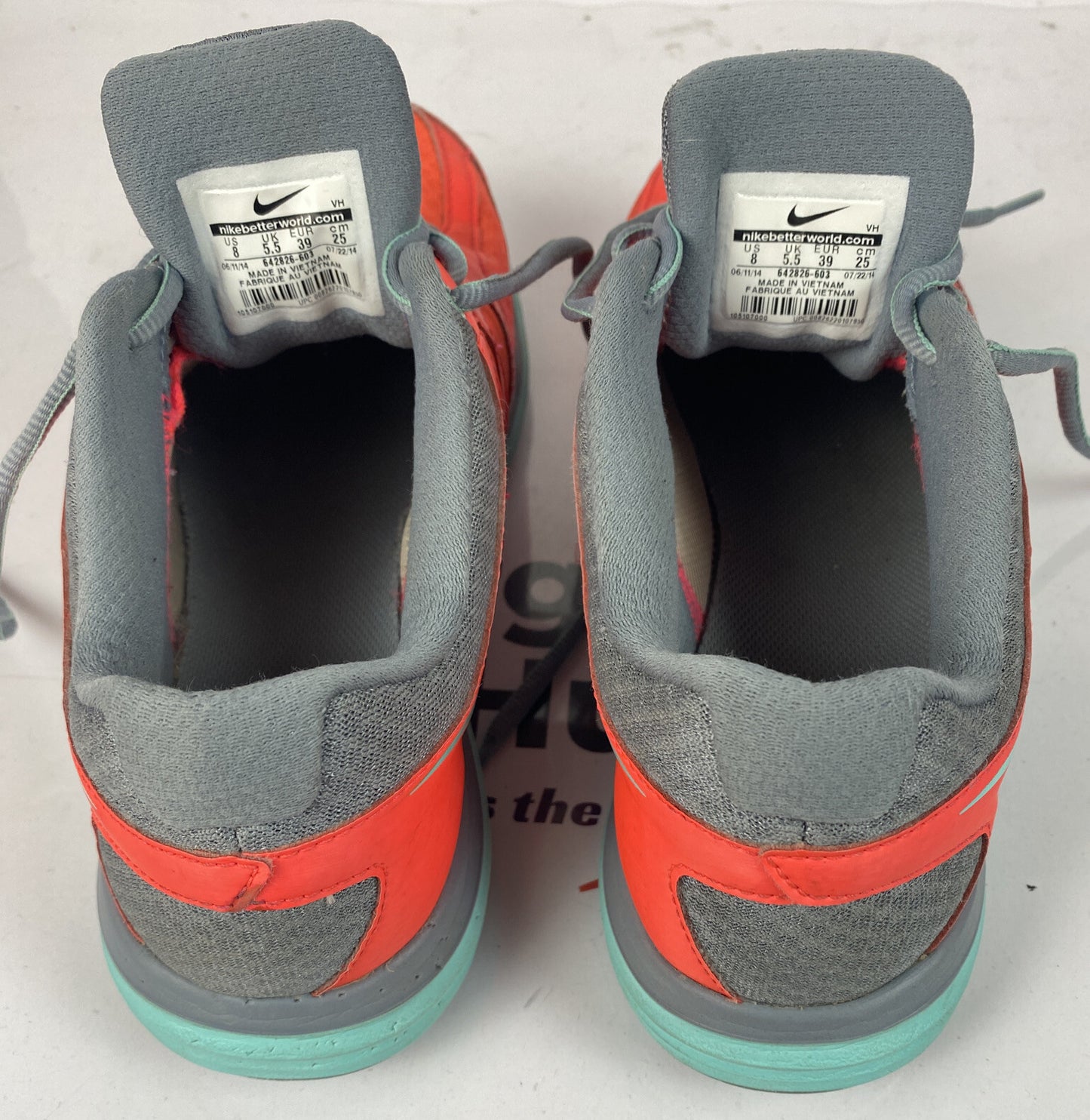 F355 Nike Women Dual Fushion Lite 2 Shoes US 8 UK 5.5 In Good Condition