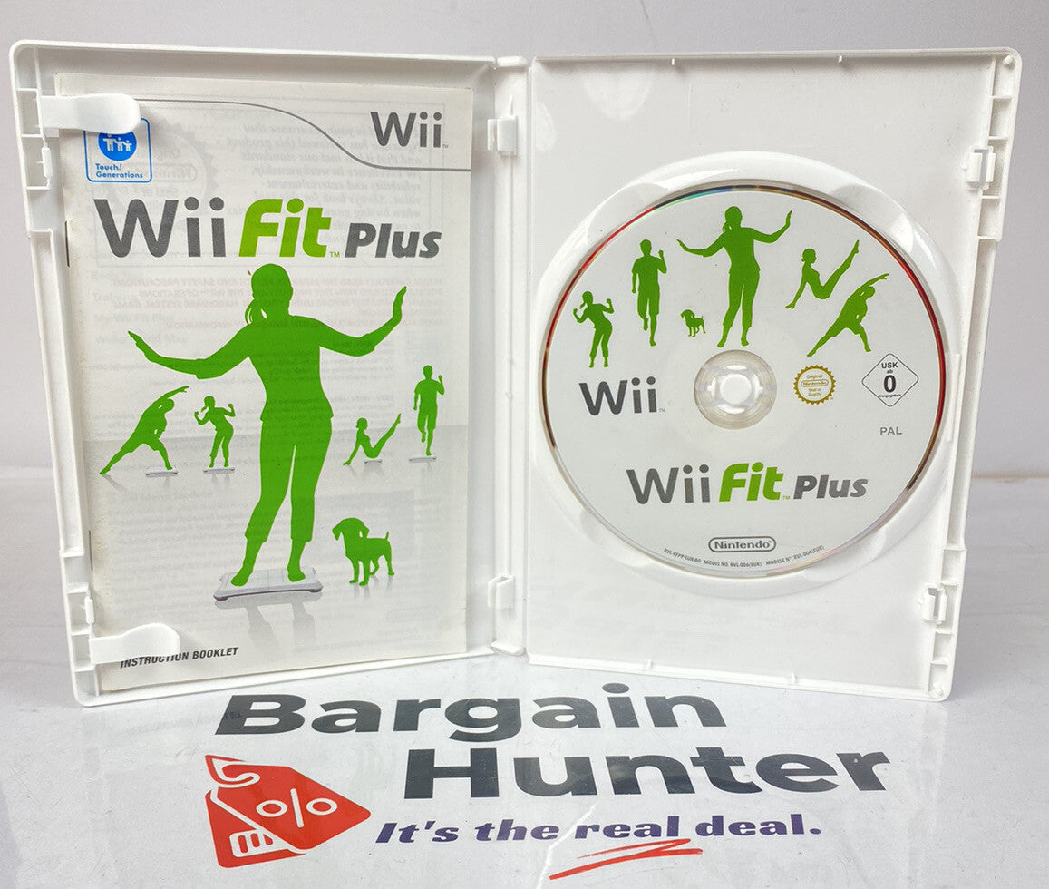 2866 Wii Fit Plus Wii PAL Nintendo Wii Incomplete Game