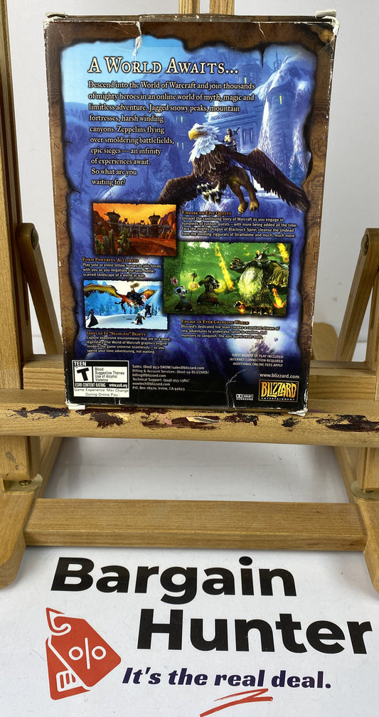 3339 World Of Warcraft PC Incomplete Game In Good Condition