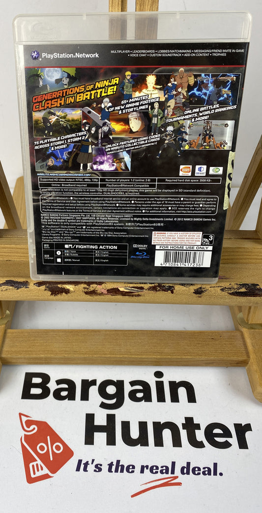 Naruto Shippuden Ultimate Ninja Storm Generations Playstation 3/PS3 Complete