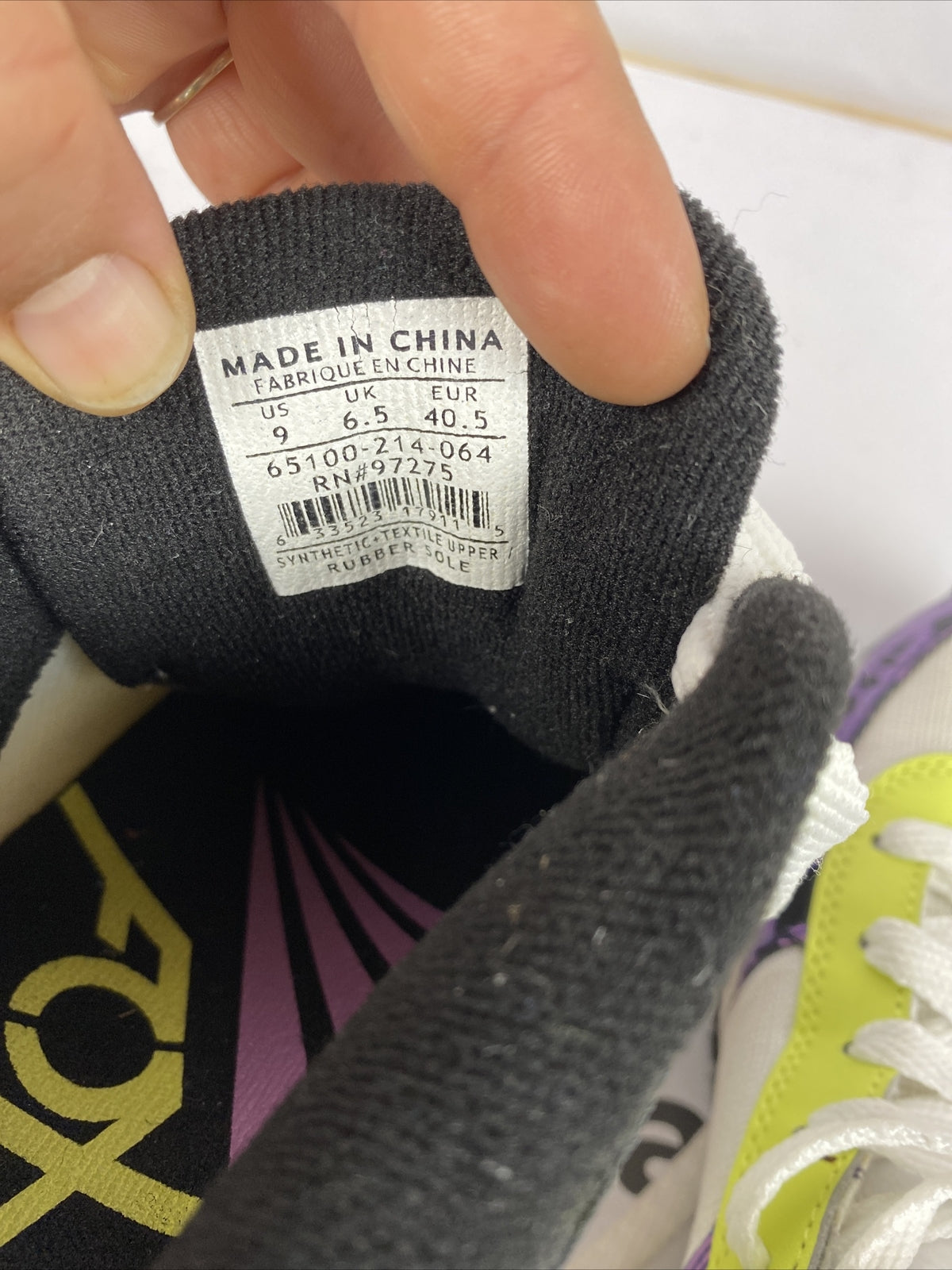 F425 Men's Fox Size US 9 UK 6.5 Shoes In Good Condition