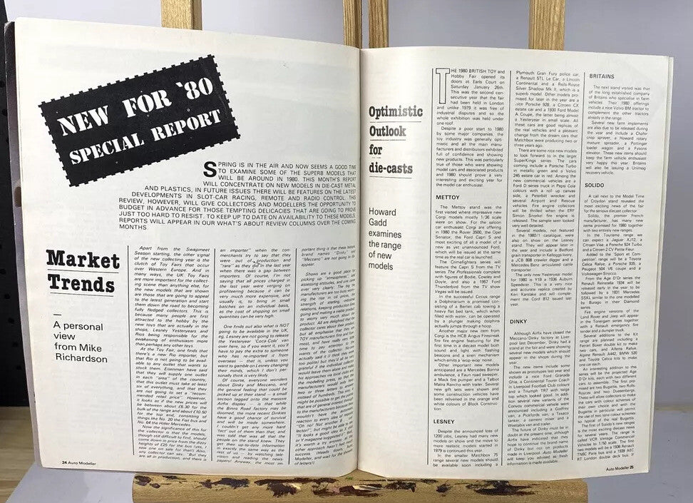 Auto Modeller April 1980 Vol.2 No.1 Magazine In Good Condition