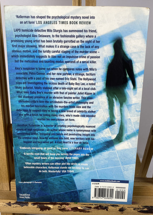 A Cold Heart Jonathan Kellerman Novel In OK Condition