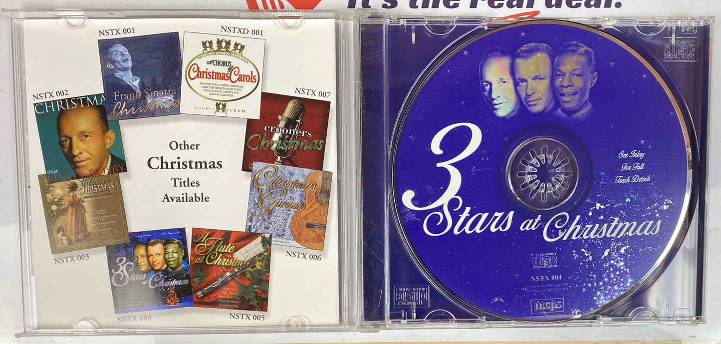 C688 3 Stars At Christmas Music CD In Good Condition