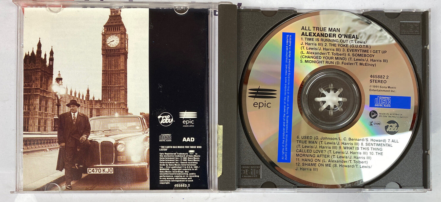 C687 All True Man Alexander O'Neal Music CD In Good Condition