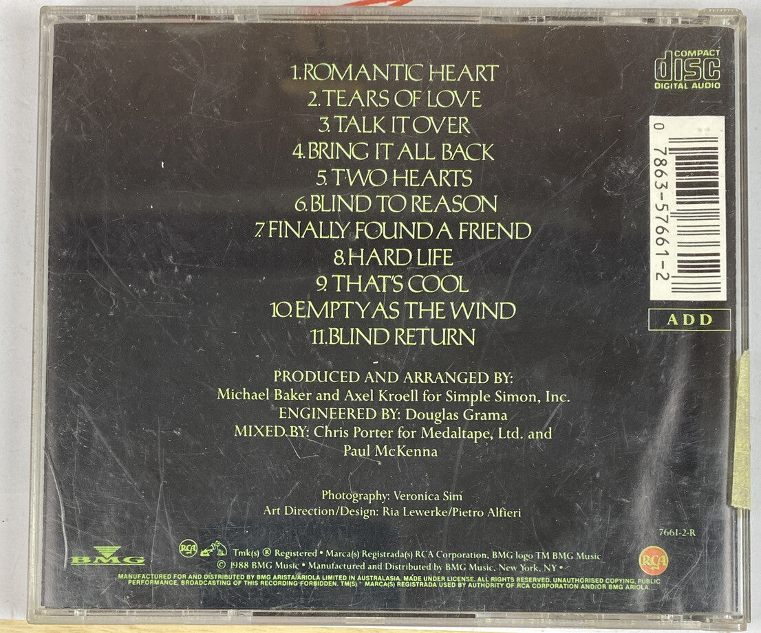 C689 Grayson Hugh Blind To Reason Music CD In Ok Condition