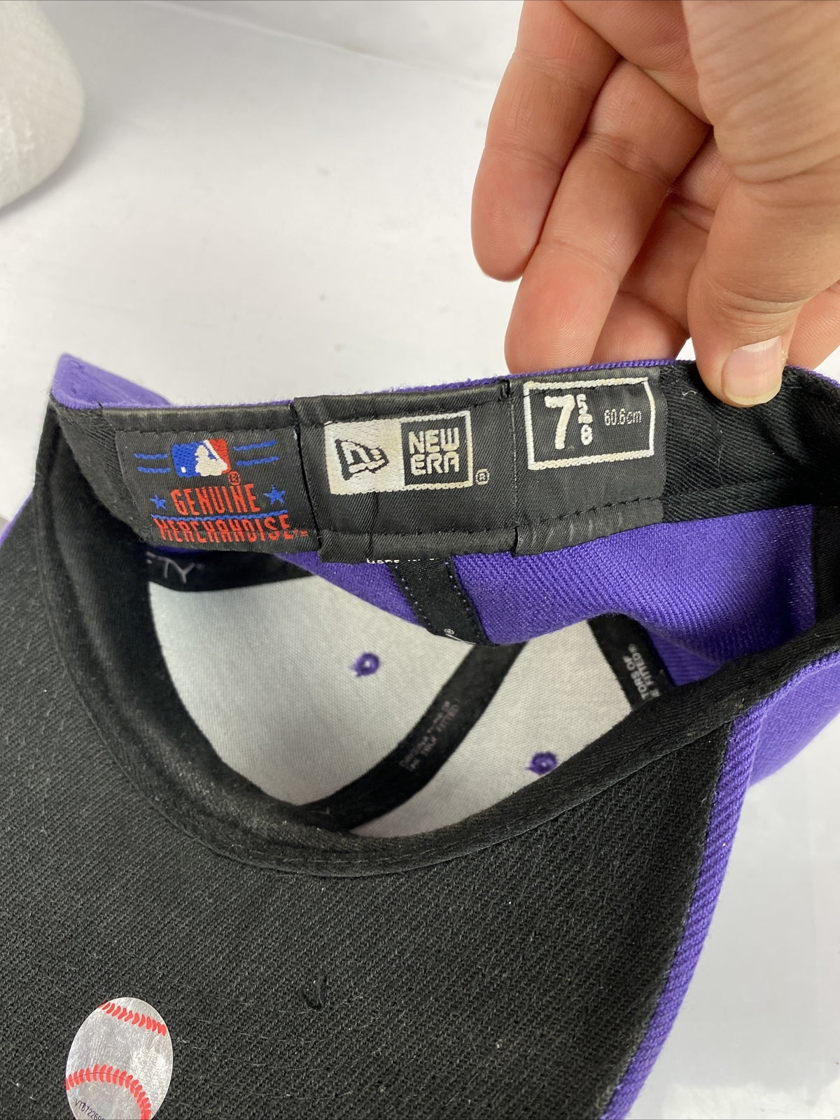 F464 New York Yankees MLB Baseball Cap In VGC Sizing 7 5/8 60.6cm