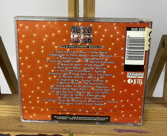C665 Disco Fever 18 Disco Stompin Greats Music CD In Good Condition