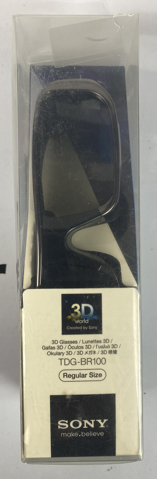 M881 Sony TDG-BR100 3D Glasses Cinema 3D In Good Condition