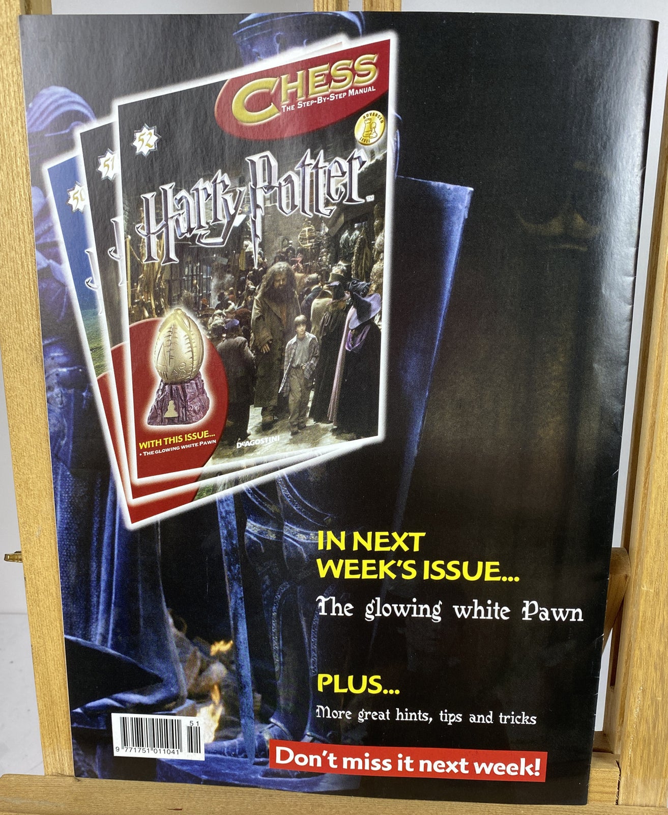 Harry Potter Chess The Step-By-Step Course Magazine Only Issue No. 51 In VGC