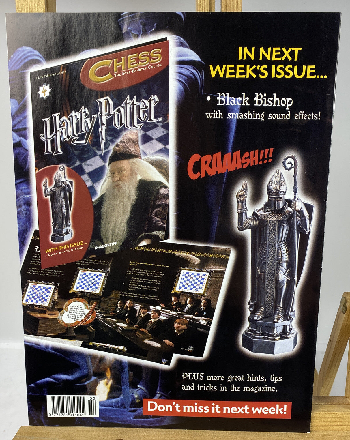 Harry Potter Chess The Step-By-Step Course Magazine Only Issue No. 3 In VGC