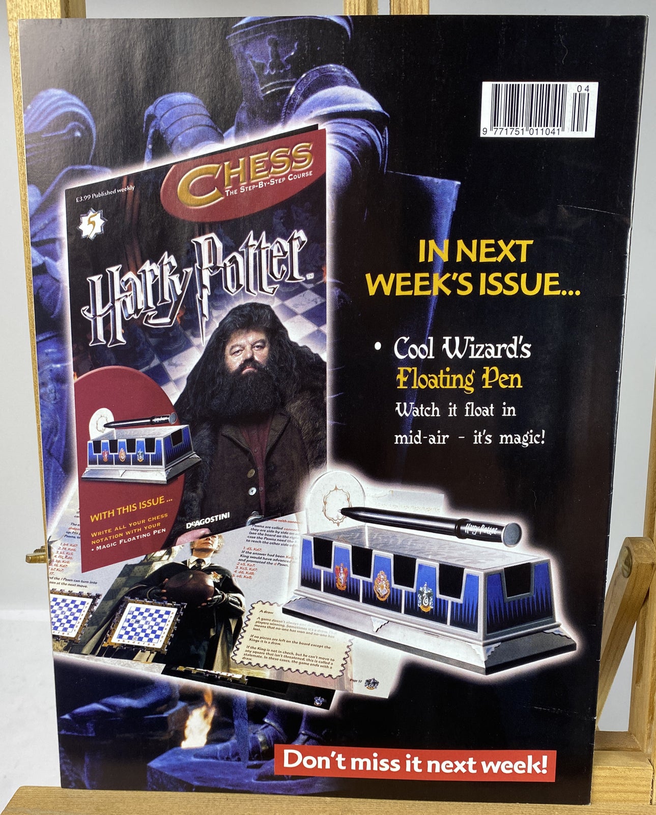 Harry Potter Chess The Step-By-Step Course Magazine Only Issue No. 4 In VGC