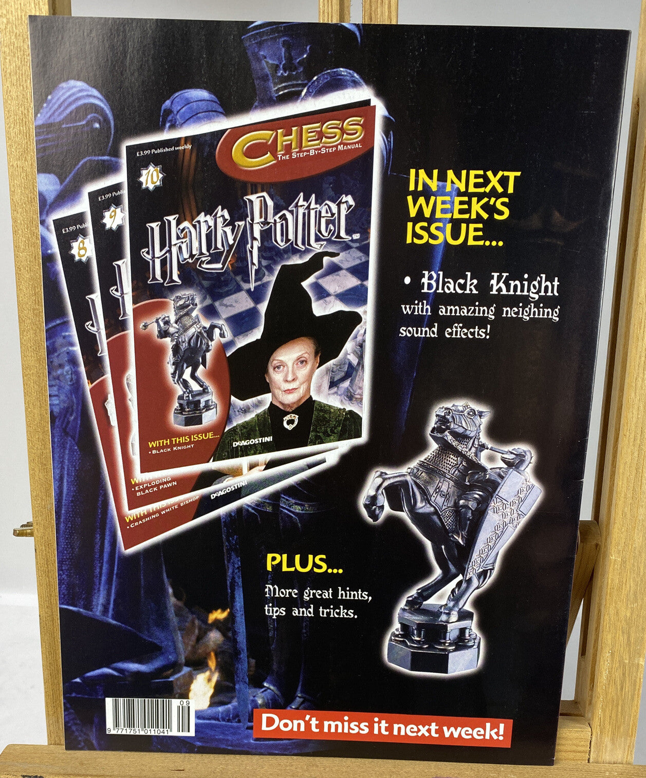 Harry Potter Chess The Step-By-Step Course Magazine Only Issue No. 9 In VGC