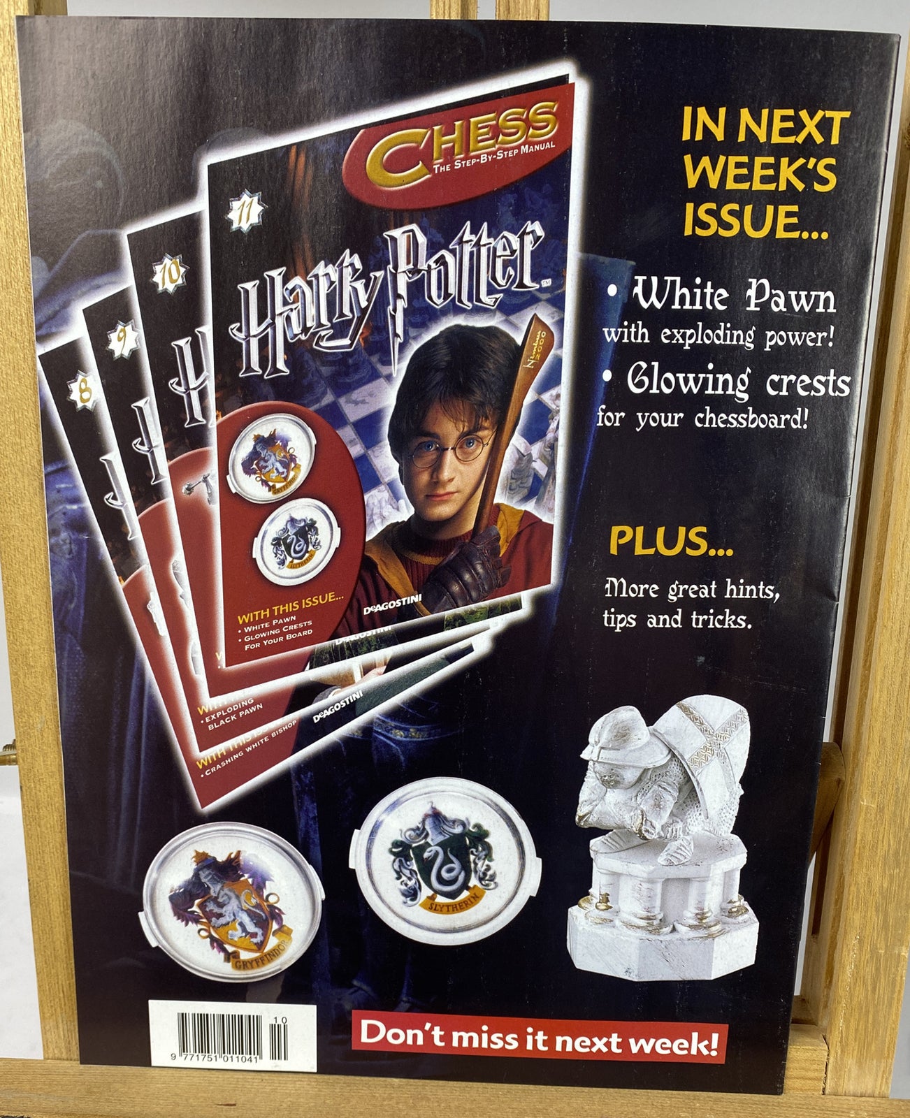 Harry Potter Chess The Step-By-Step Course Magazine Only Issue No. 10 In VGC