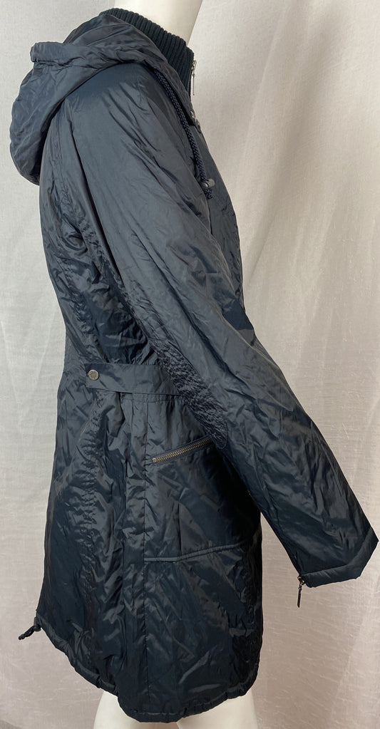 More & More Water Proof Black Long Sleeve Jacket Size 42/ XL New With Tags F435