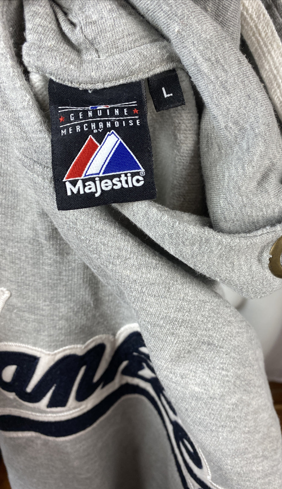New York Yankees Major League Baseball Hoody Jumper Size L In VGC F469
