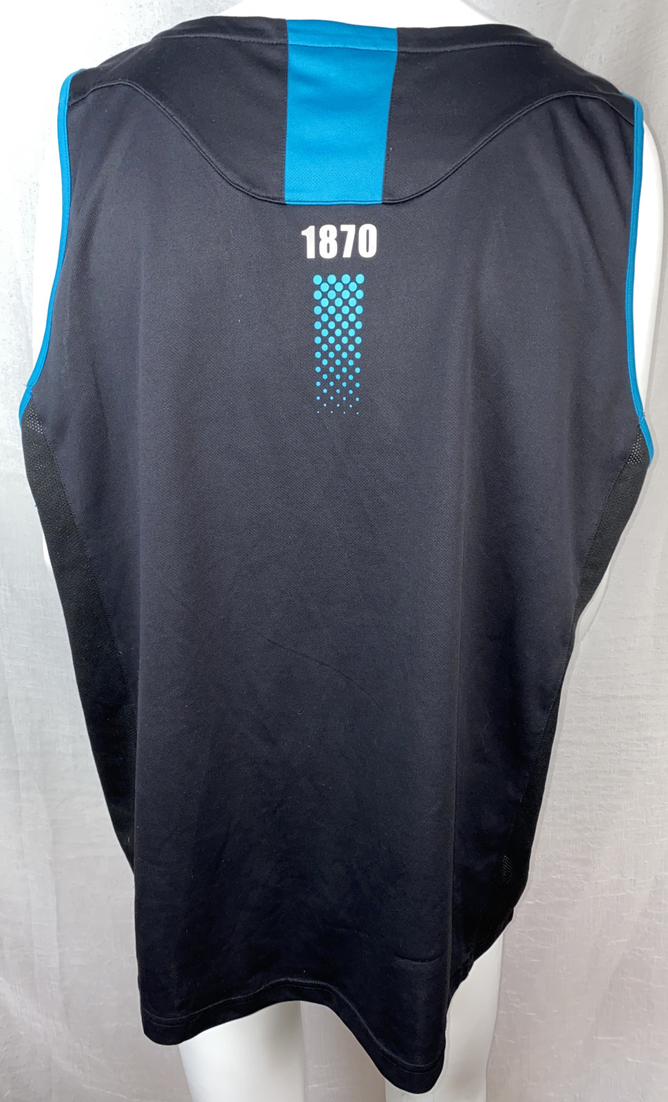 AFL Port Adelaide Autographed Tank Top Jersey Size XXXL UNAUTHENTICATED F220