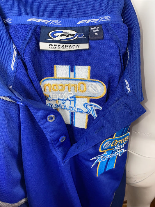 Ford Orrcon Steel Racing Team Autographed Polo Shirt Size M UNAUTHENTICATED F166