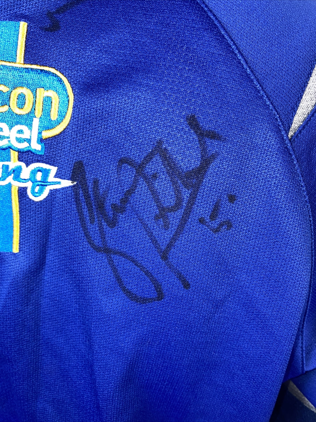 Ford Orrcon Steel Racing Team Autographed Polo Shirt Size M UNAUTHENTICATED F166