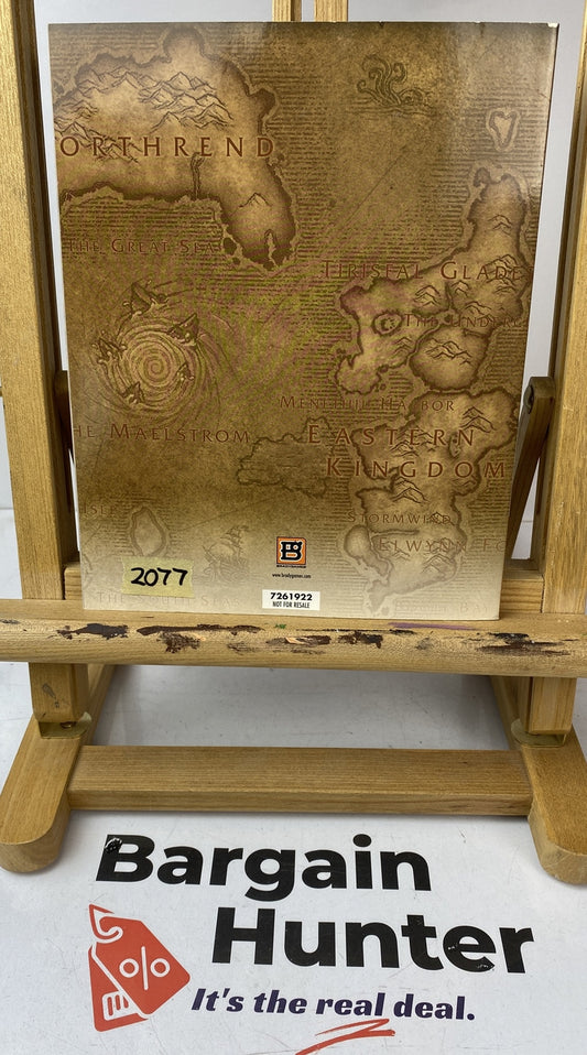 2077 World Of War Craft Beginner's Game Guide Book In Good Condition