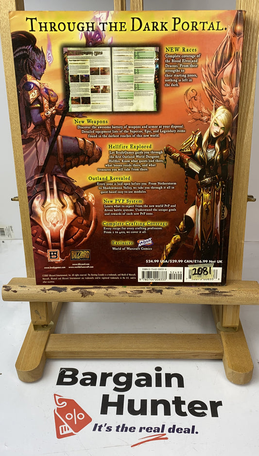 2081 World Of War Craft The Burning Crusade Beginner's Game Guide Book