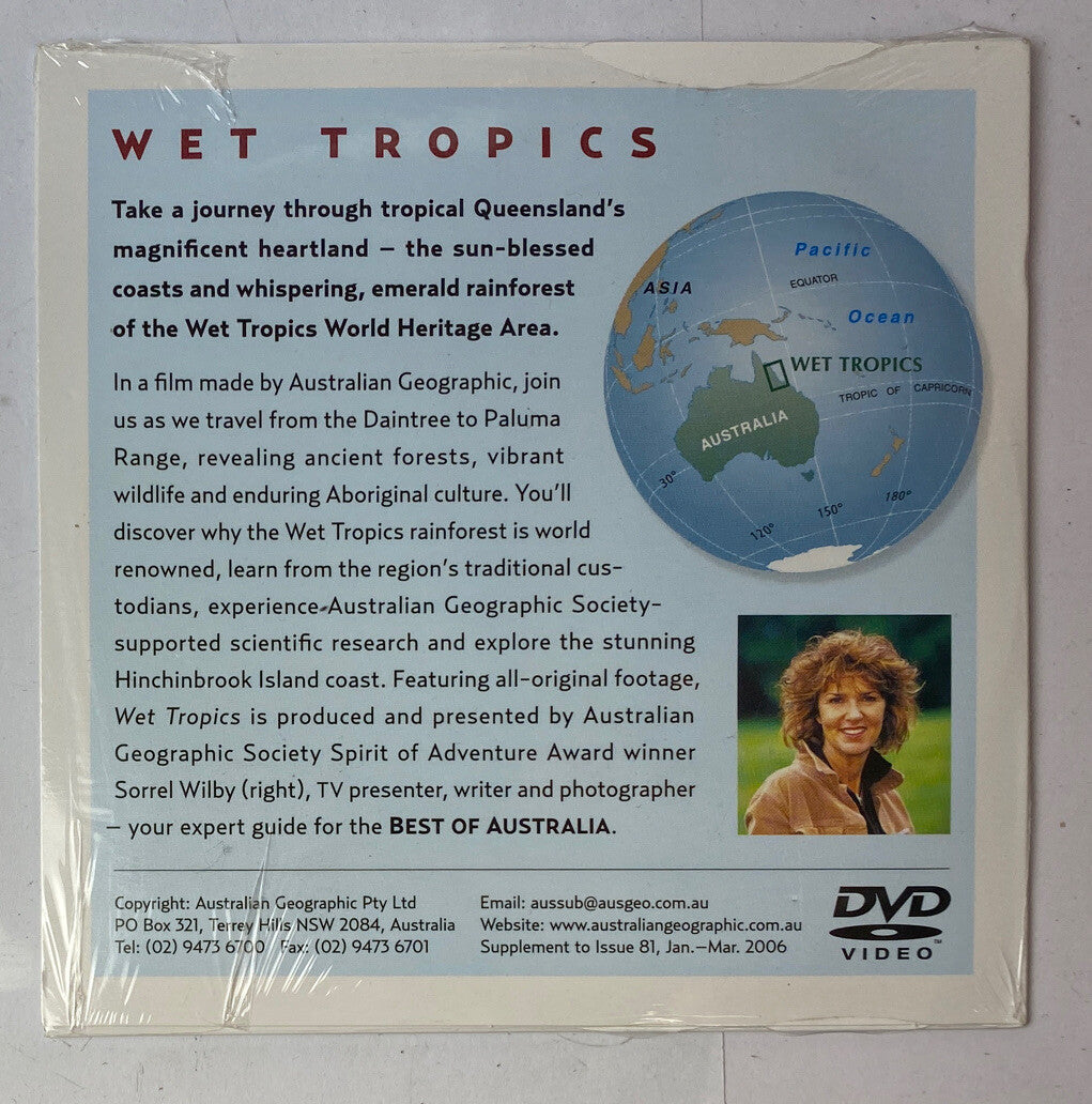 Australian Geographic Magazine No 1 Wet Tropics CD Sealed