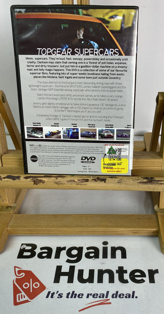 2896 Top Gear Supercars ! DVD In Good Condition