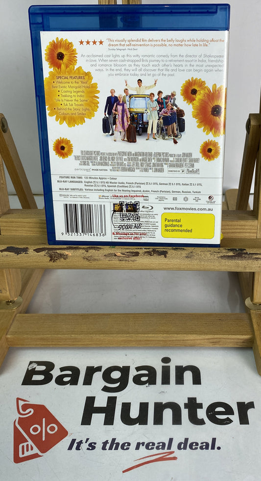 2693 The Best Exotic Marigold Hotel Not Factory Sealed Blu-Ray In VGC