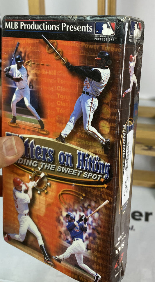 2617 MLB Hitters On Hitting Finding The Sweet Spot VHS Tape Brand New Sealed