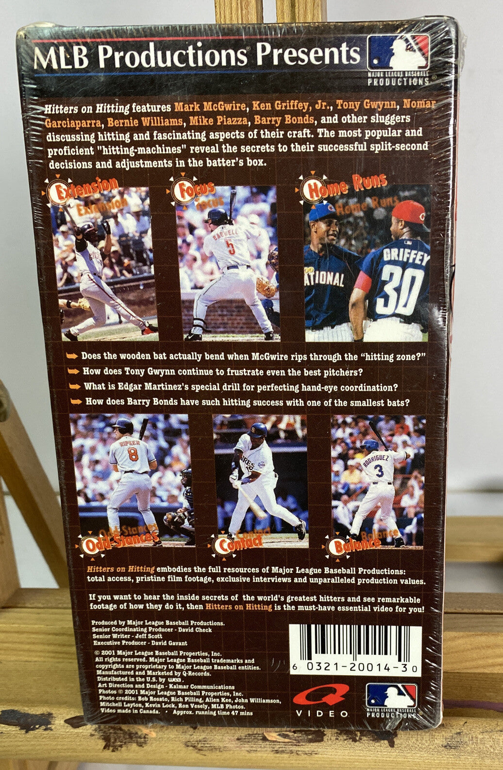 2617 MLB Hitters On Hitting Finding The Sweet Spot VHS Tape Brand New Sealed