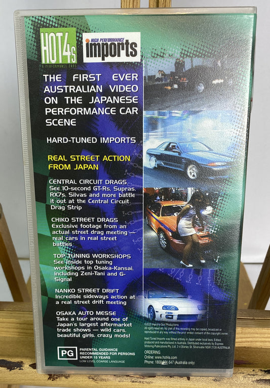2888 Hard Tuned Imports VHS Tape In VGC