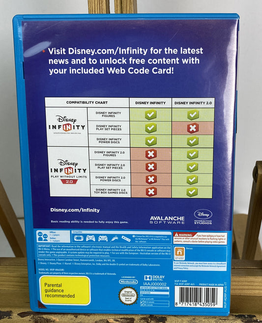 2592 Disney Infinity Play Without Limits 2.0 For Nintendo Wii U Game