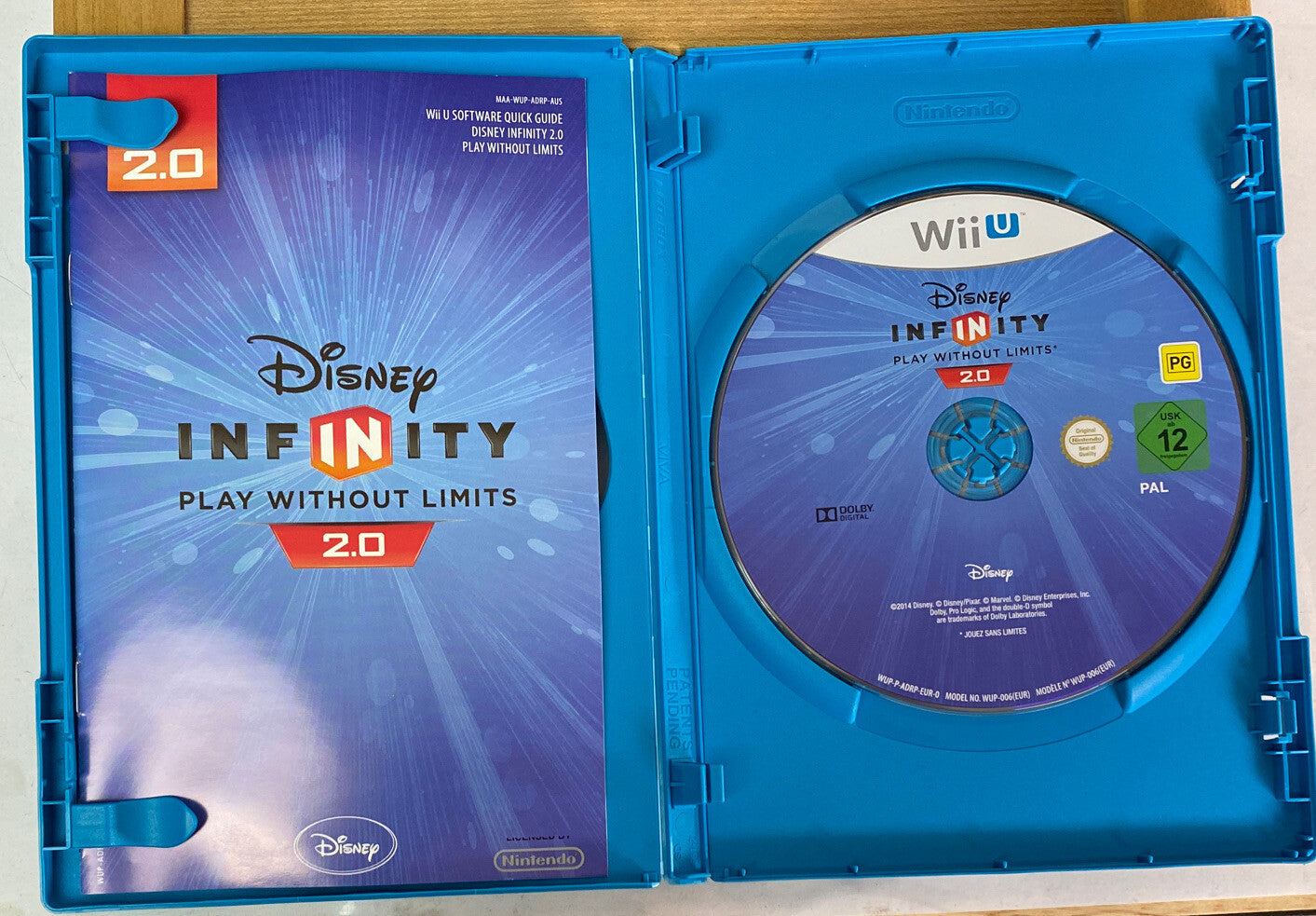 2592 Disney Infinity Play Without Limits 2.0 For Nintendo Wii U Game