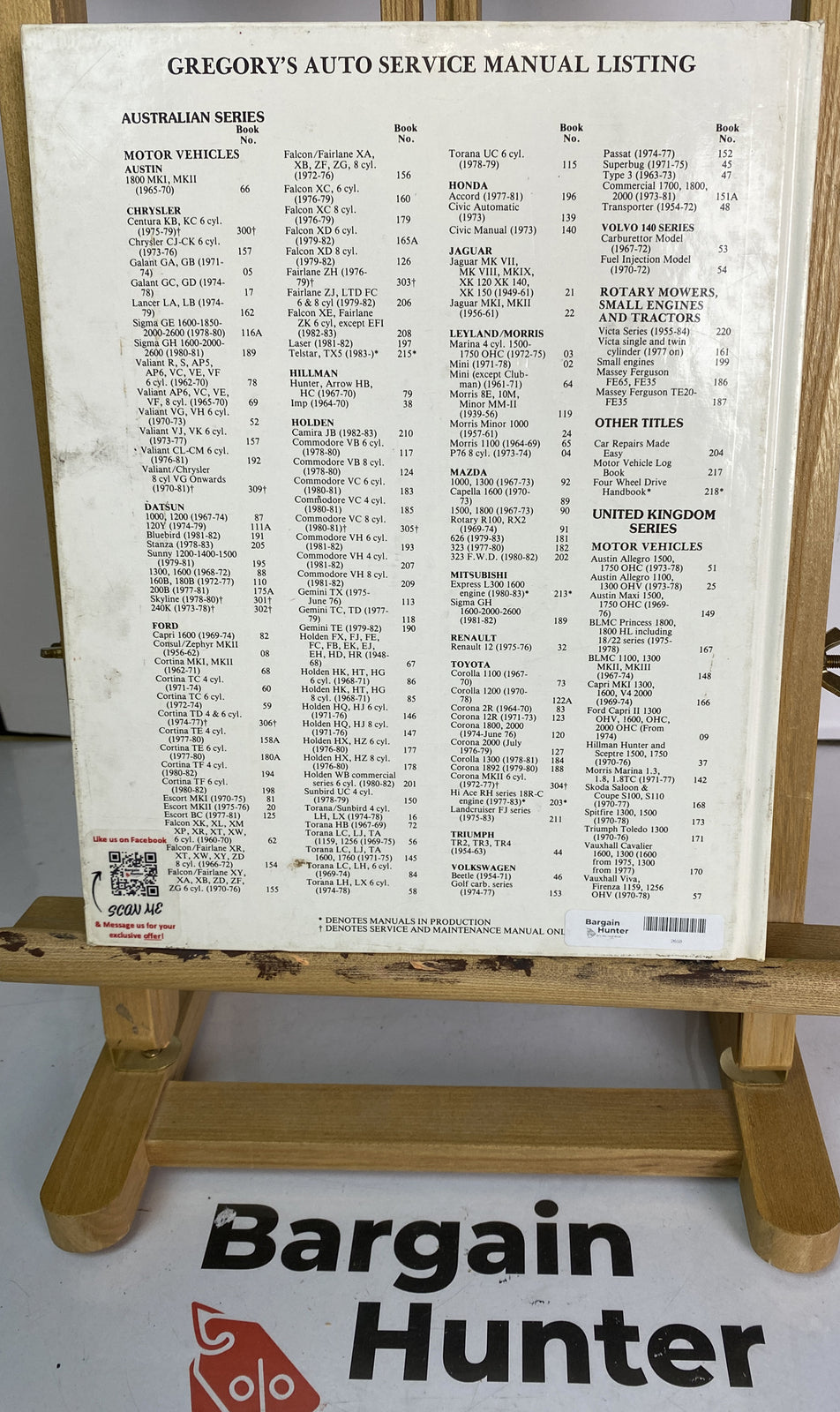 2659 Gregory's Bluebird Series 2 Service And Repair Manual In Good Condition