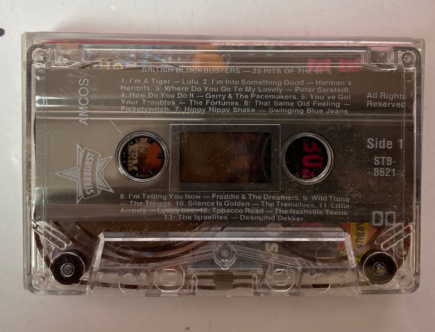 2768 British Blockbusters 25 Hits Of The 60's Cassette Tape In Good Condition