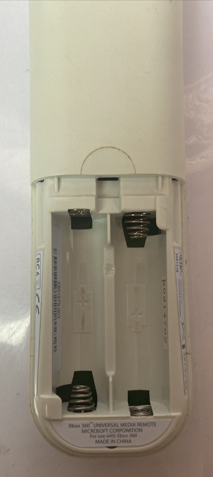 2901 Xbox360 Microsoft DVD Large Remote Controller